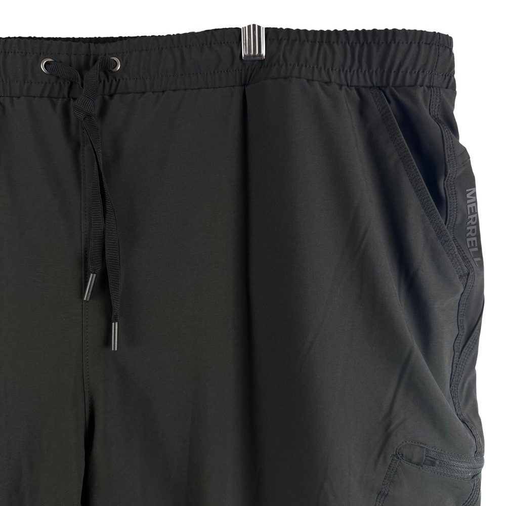 Merrell Jogger Pants Women XXL Black Fleece Lined Cargo Hiking 1925281